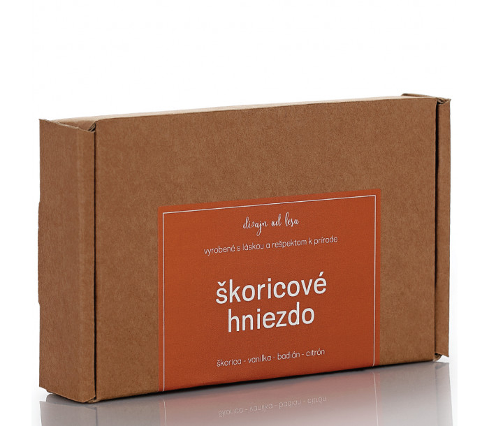 ŠKORICOVÉ HNIEZDO - čajové sviečky 6ks